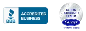 BBB Accredited and Factory Authorized Carrier Dealer